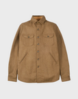 Dehen Over Shirt Crissman Dark Tan Mix FW24-Men's Jackets-Brooklyn-Vancouver-Yaletown-Canada