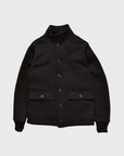 Dehen Submariner Sweater Coat Black FW24-Men's Coats-Brooklyn-Vancouver-Yaletown-Canada