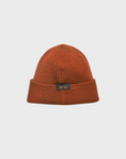 Dehen Wool Knit Watch Cap Burnt Orange FW24-Men's Accessories-Brooklyn-Vancouver-Yaletown-Canada