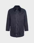 Barbour Beaufort Waxed Jacket Navy-Men's Coats-Brooklyn-Vancouver-Yaletown-Canada