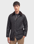 Barbour Beaufort Waxed Jacket Sage-Men's Coats-Brooklyn-Vancouver-Yaletown-Canada