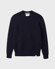 Peregrine Sweater Winston Crew Jumper Navy-Men's Sweaters-Brooklyn-Vancouver-Yaletown-Canada