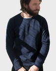 Merz Sweatshirt 12 Oz Classic Fit Ink Blue-Men's Sweatshirts-Brooklyn-Vancouver-Yaletown-Canada