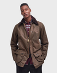 Barbour Beaufort Waxed Jacket - Bark-Men's Coats-Brooklyn-Vancouver-Yaletown-Canada