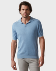 34 Heritage Polo Sweater - Blue