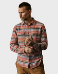 Kato Jacket The Brace Vtg Diam 7 Oz Plaid Ruby-Men's Shirts-Brooklyn-Vancouver-Yaletown-Canada