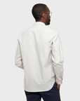 18Waits Long Sleeve Dylan White Linen SS24-Men's Shirts-Brooklyn-Vancouver-Yaletown-Canada