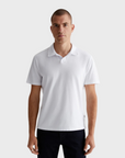 AG Bryce Johnny Collar Tee Pearl White SS24-Men's T-Shirts-S-Brooklyn-Vancouver-Yaletown-Canada