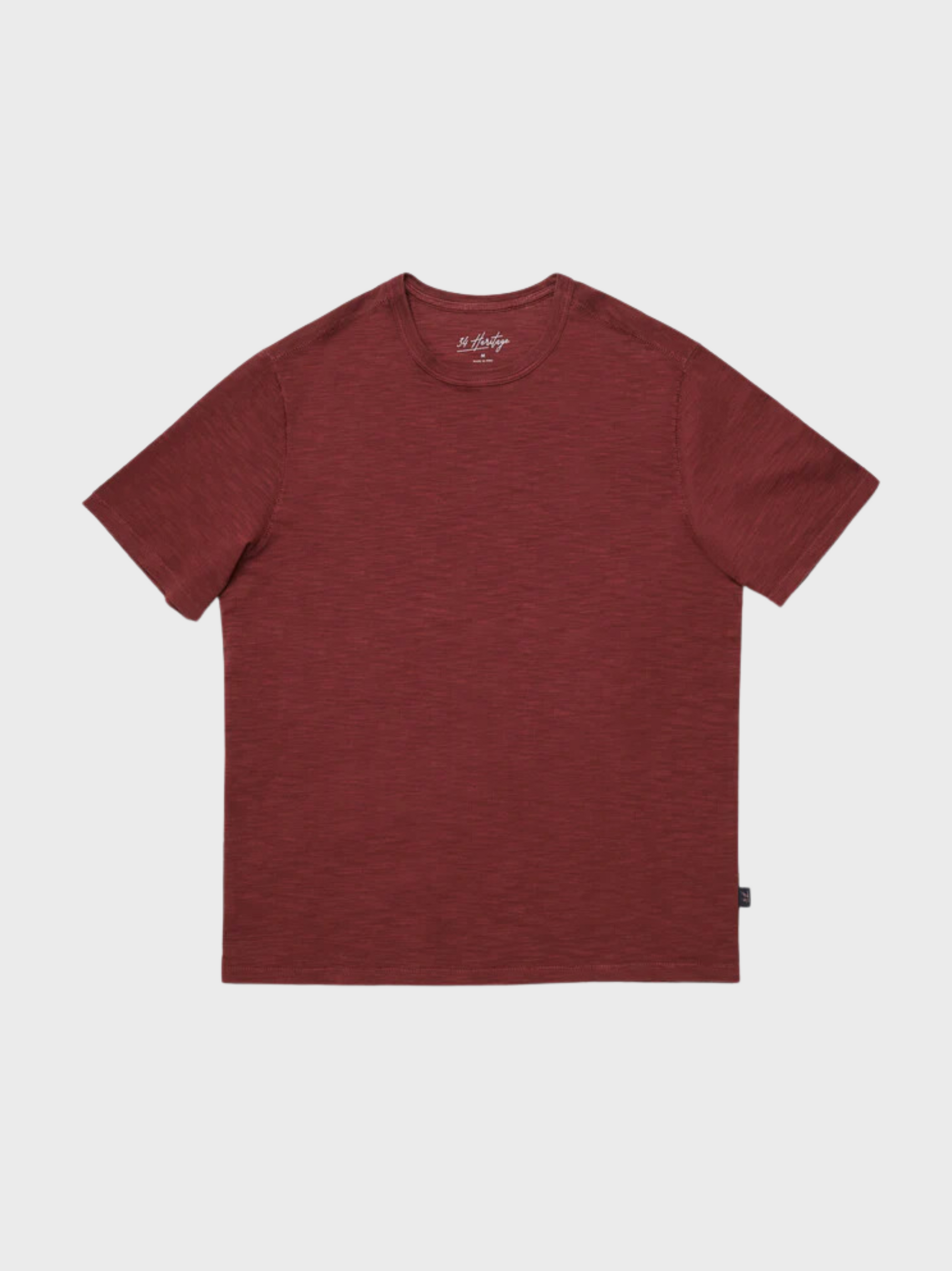 34 Heritage T-Shirt Slub Crew Neck Port-Men's T-Shirts-Brooklyn-Vancouver-Yaletown-Canada