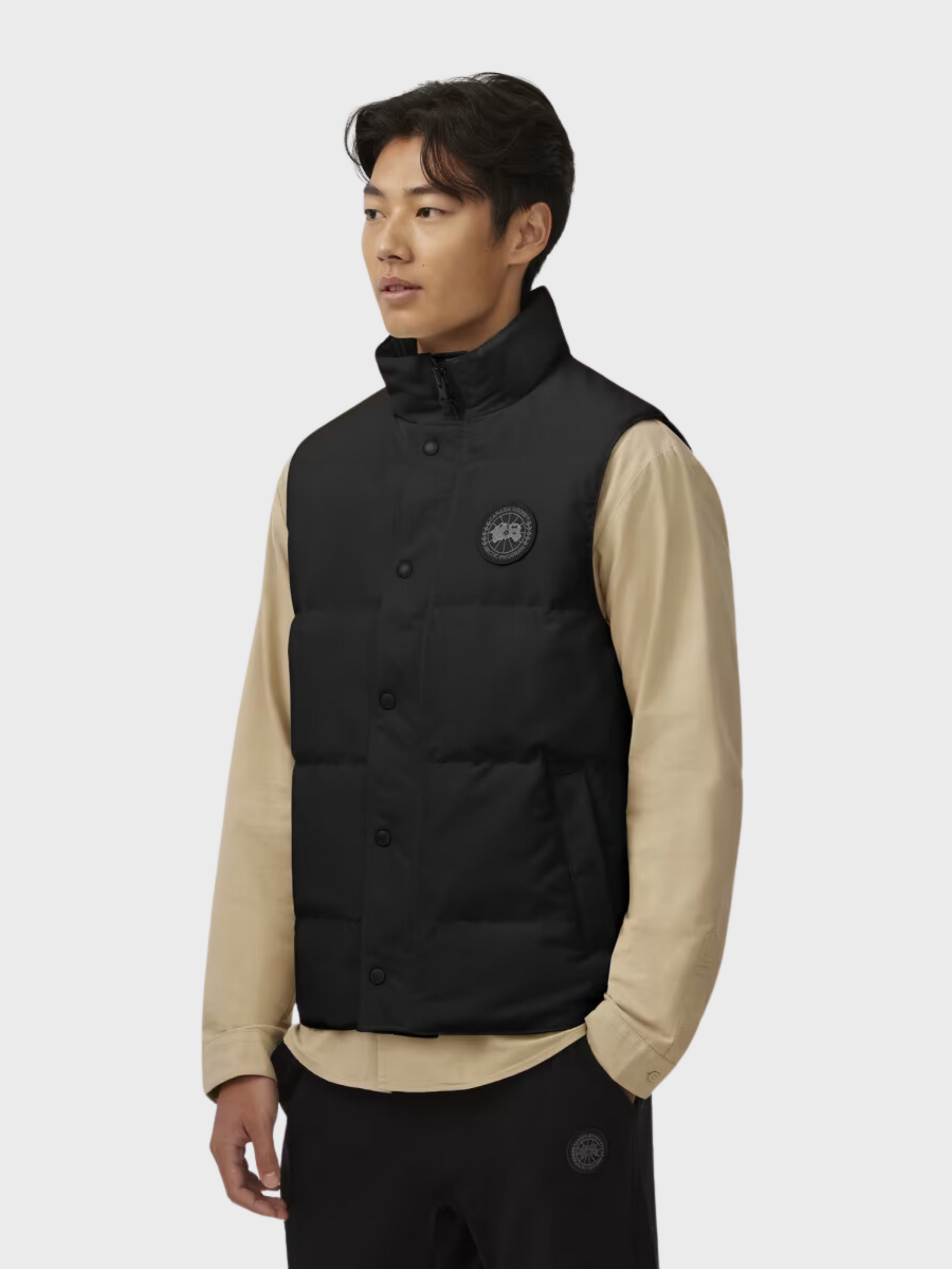 Canada Goose Mens Garson Black Label Vest Black SS24-Men's Jackets-S-Brooklyn-Vancouver-Yaletown-Canada