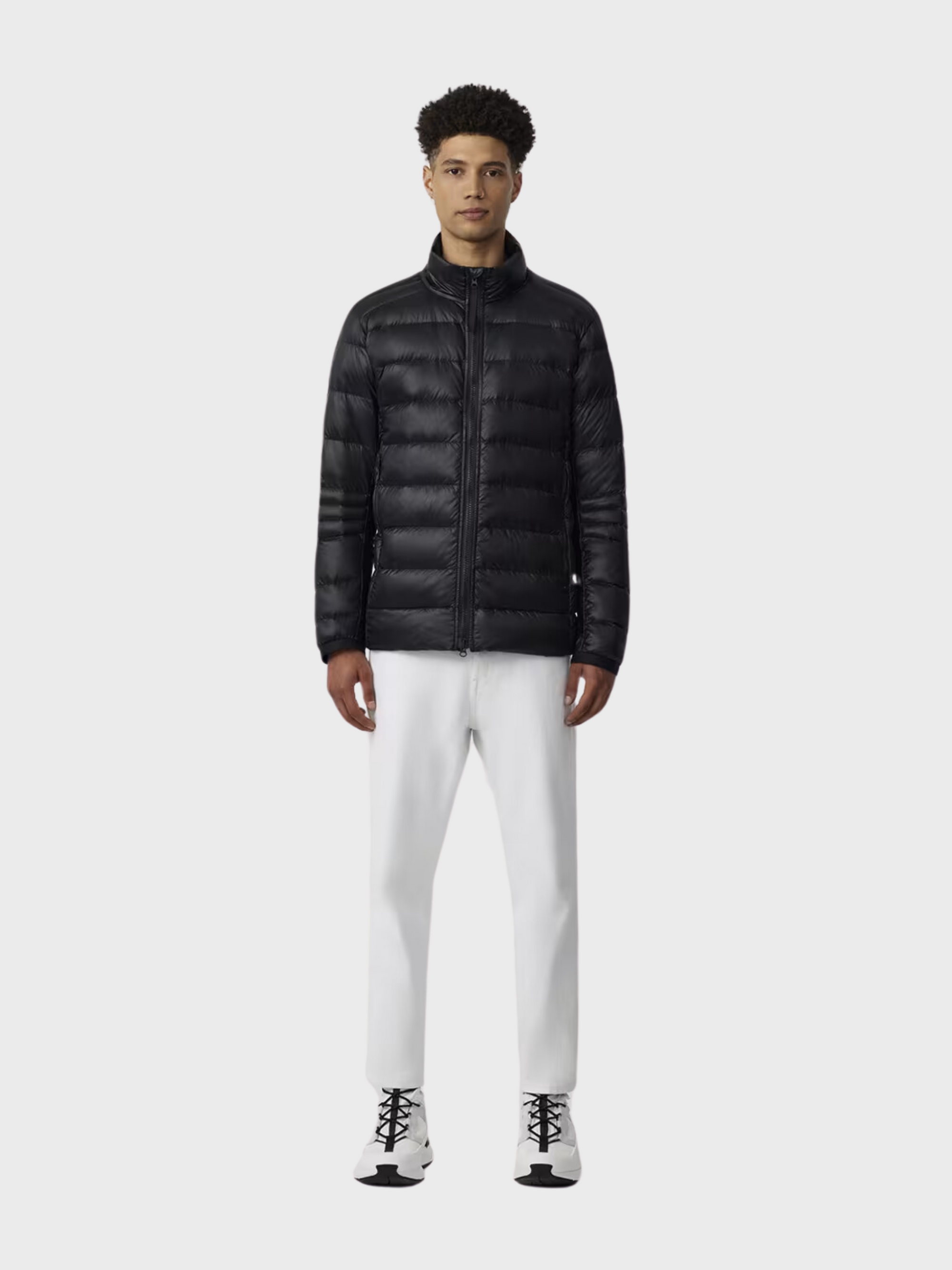 Canada Goose Crofton Black Disc Jacket Black SS24-Men's Coats-S-Brooklyn-Vancouver-Yaletown-Canada