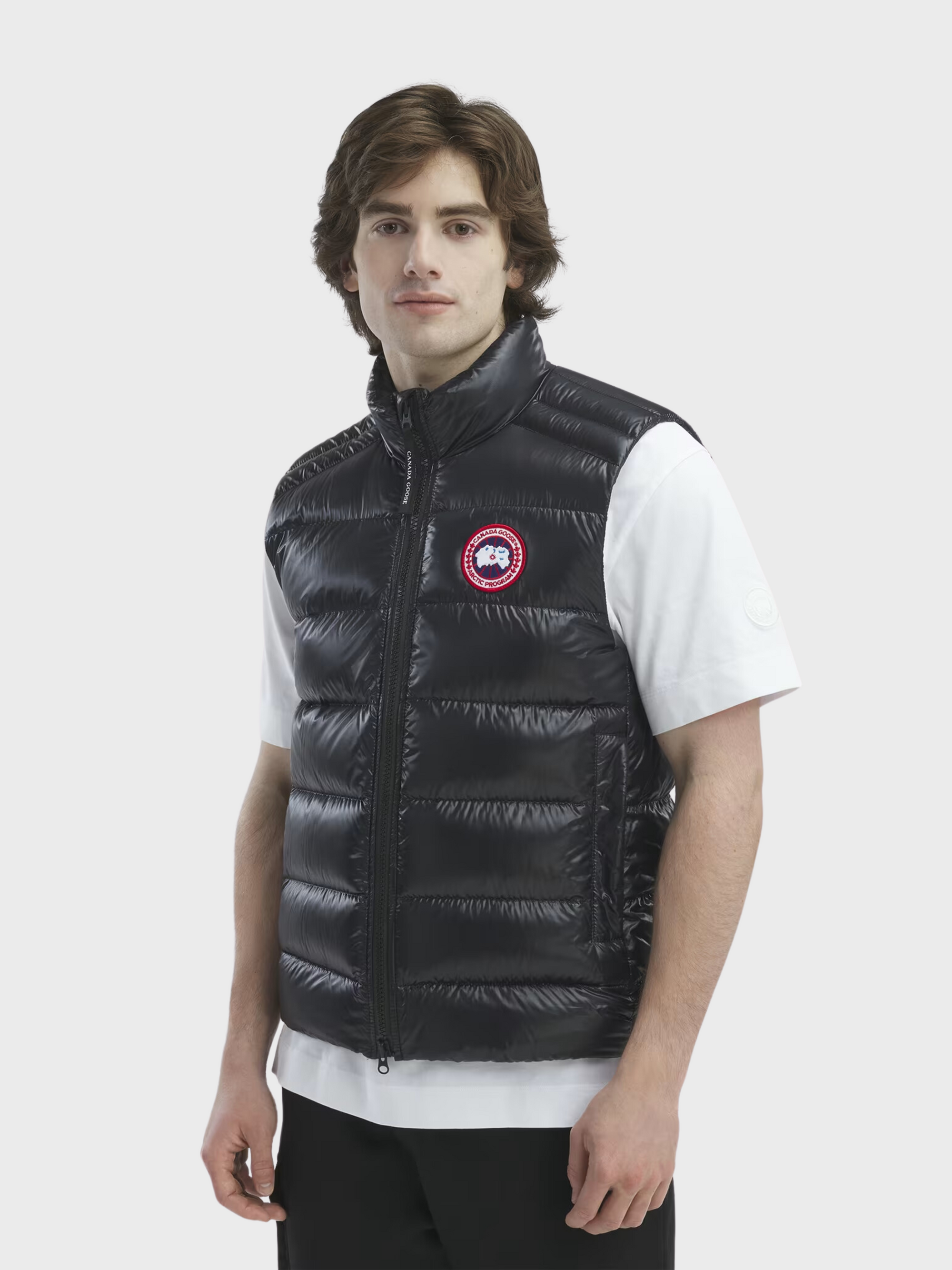 Canada Goose Crofton Vest Black SS24-Men&#39;s Jackets-S-Brooklyn-Vancouver-Yaletown-Canada