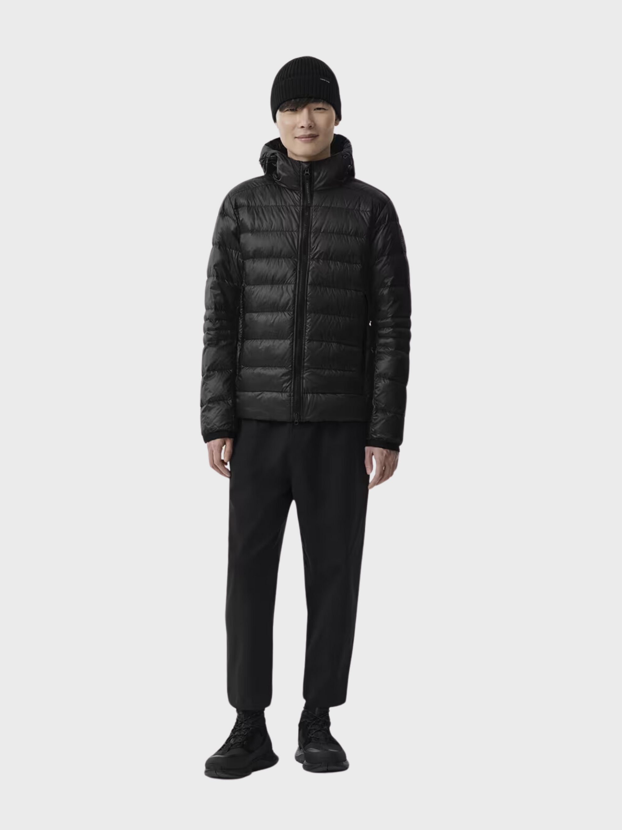 Canada Goose Crofton Black Disc Hoody Black SS24-Men's Coats-S-Brooklyn-Vancouver-Yaletown-Canada