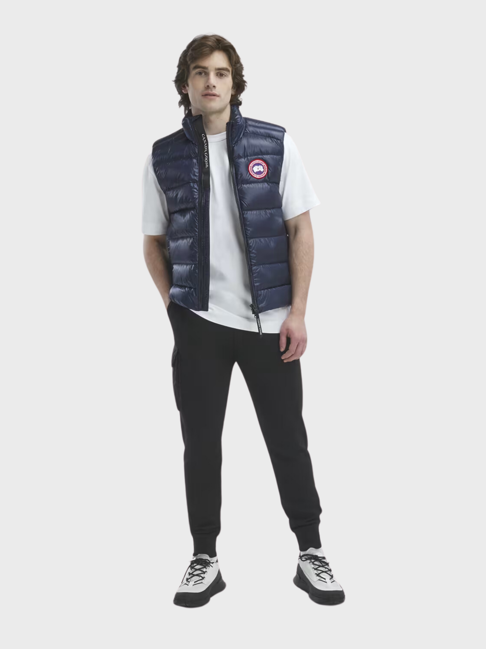 Canada Goose Crofton Vest Atlantic Navy SS24-Men's Jackets-Brooklyn-Vancouver-Yaletown-Canada