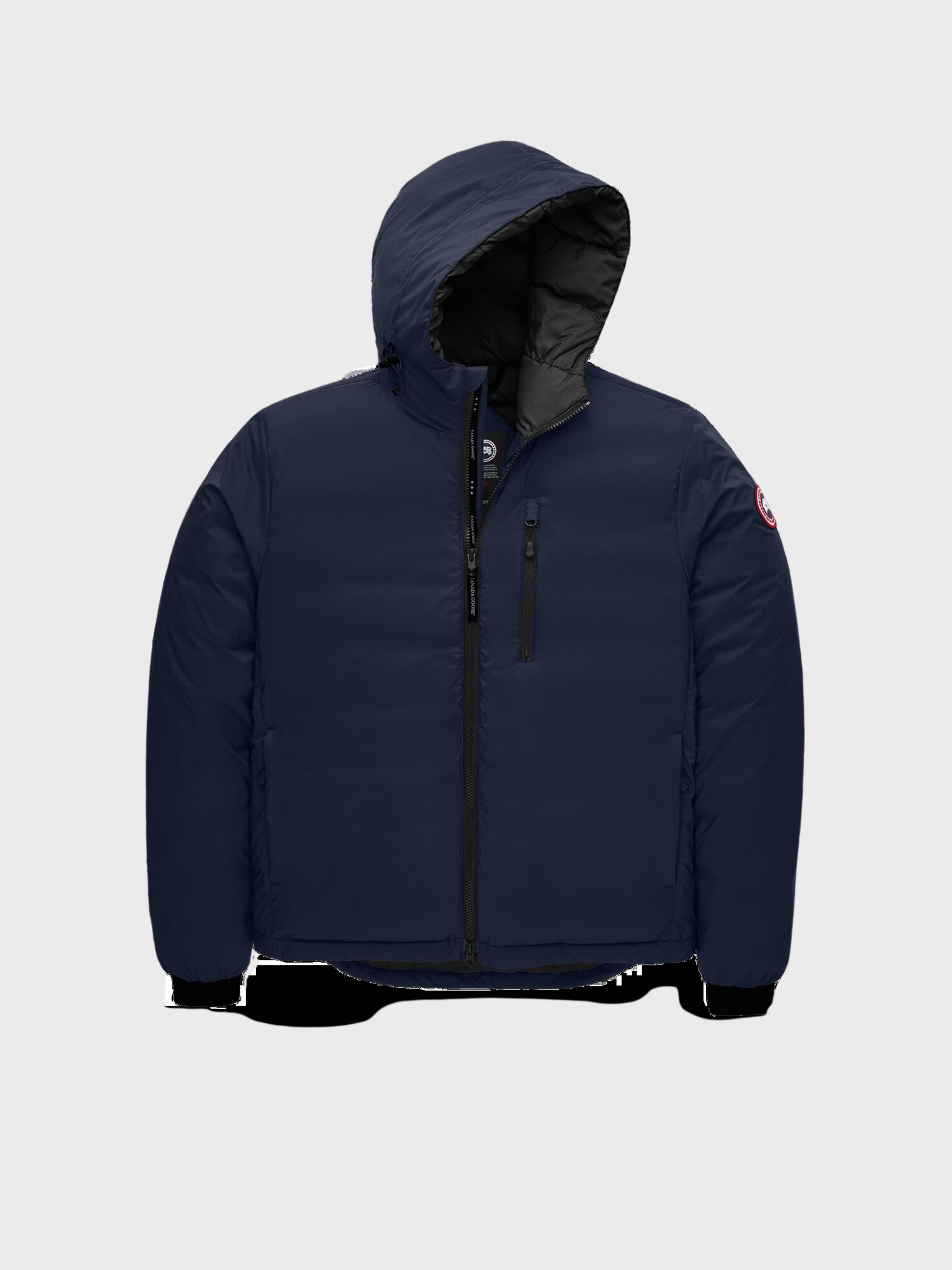 Canada Goose Lodge Hoody Atlantic Navy SS24-Men's Coats-Brooklyn-Vancouver-Yaletown-Canada