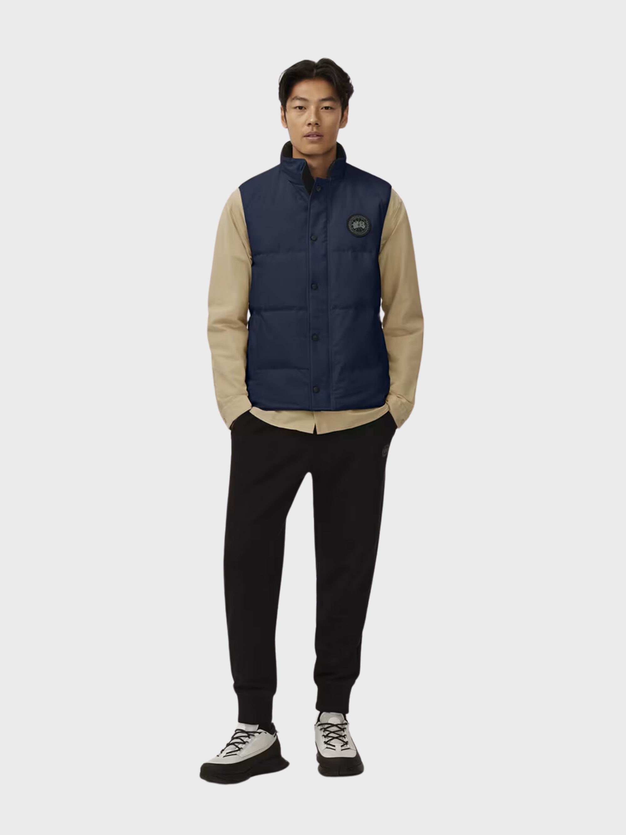 Canada Goose Mens Garson Black Label Vest Atlantic Navy SS24-Men&#39;s Jackets-S-Brooklyn-Vancouver-Yaletown-Canada