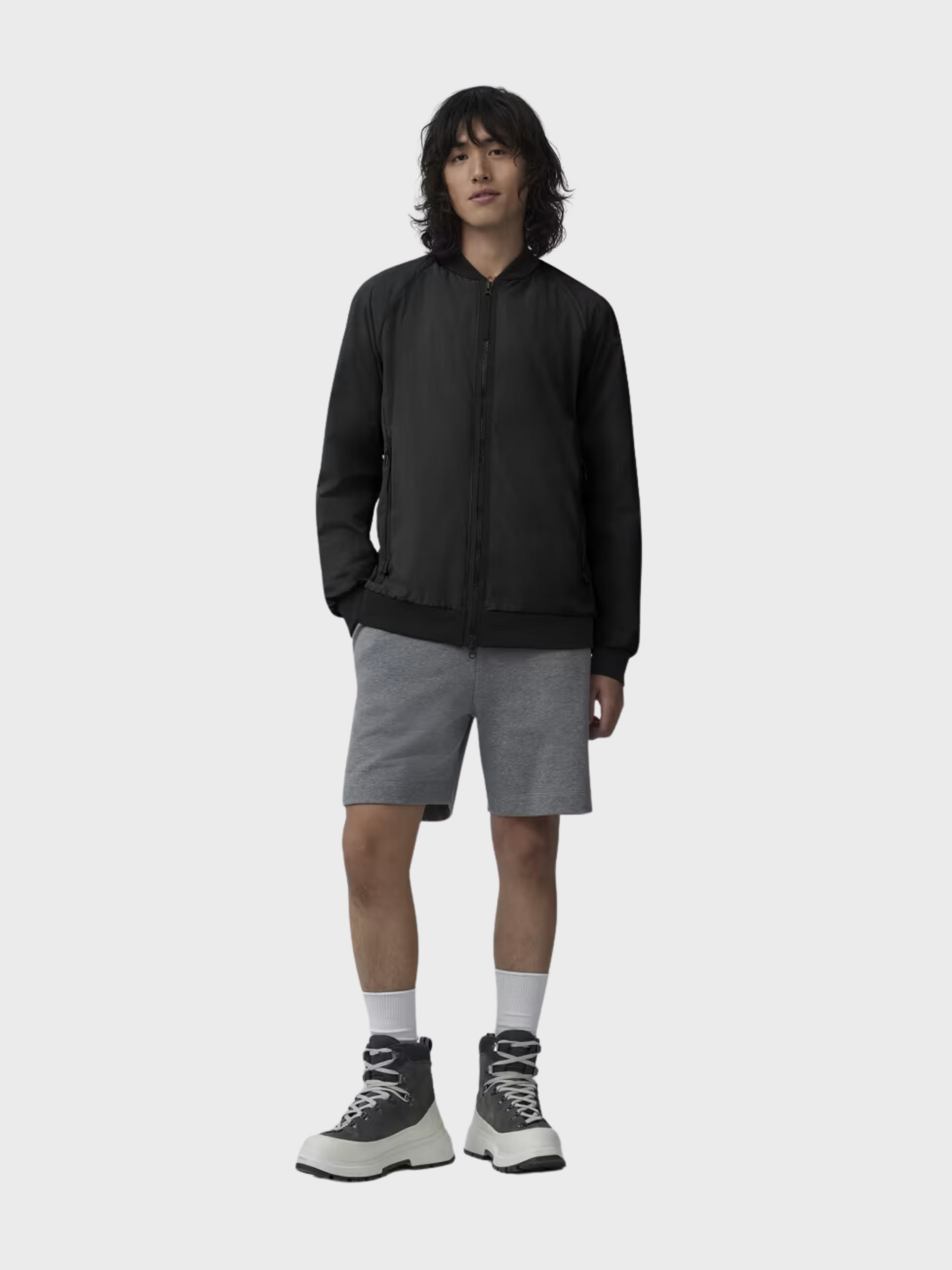 Canada Goose Faber Black Disc Bomber Black SS24-Men's Coats-S-Brooklyn-Vancouver-Yaletown-Canada