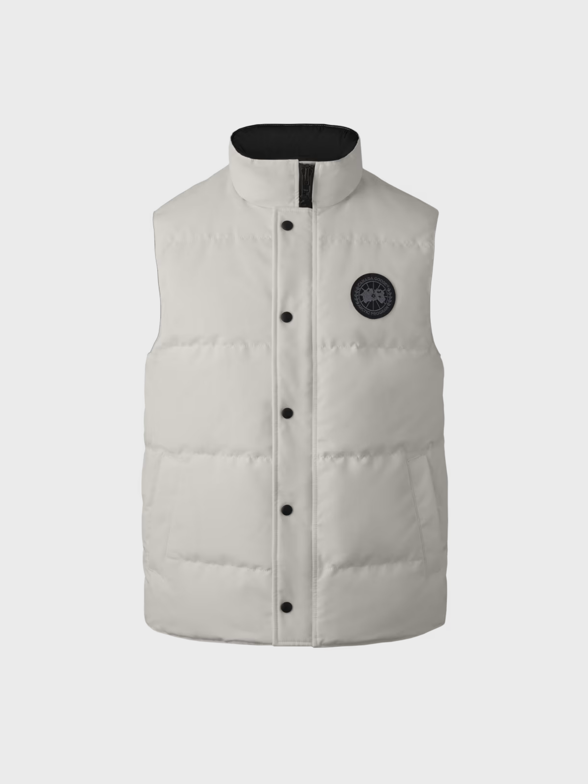 Canada Goose Mens Garson Black Label Vest Limestone SS24-Men&#39;s Jackets-Brooklyn-Vancouver-Yaletown-Canada