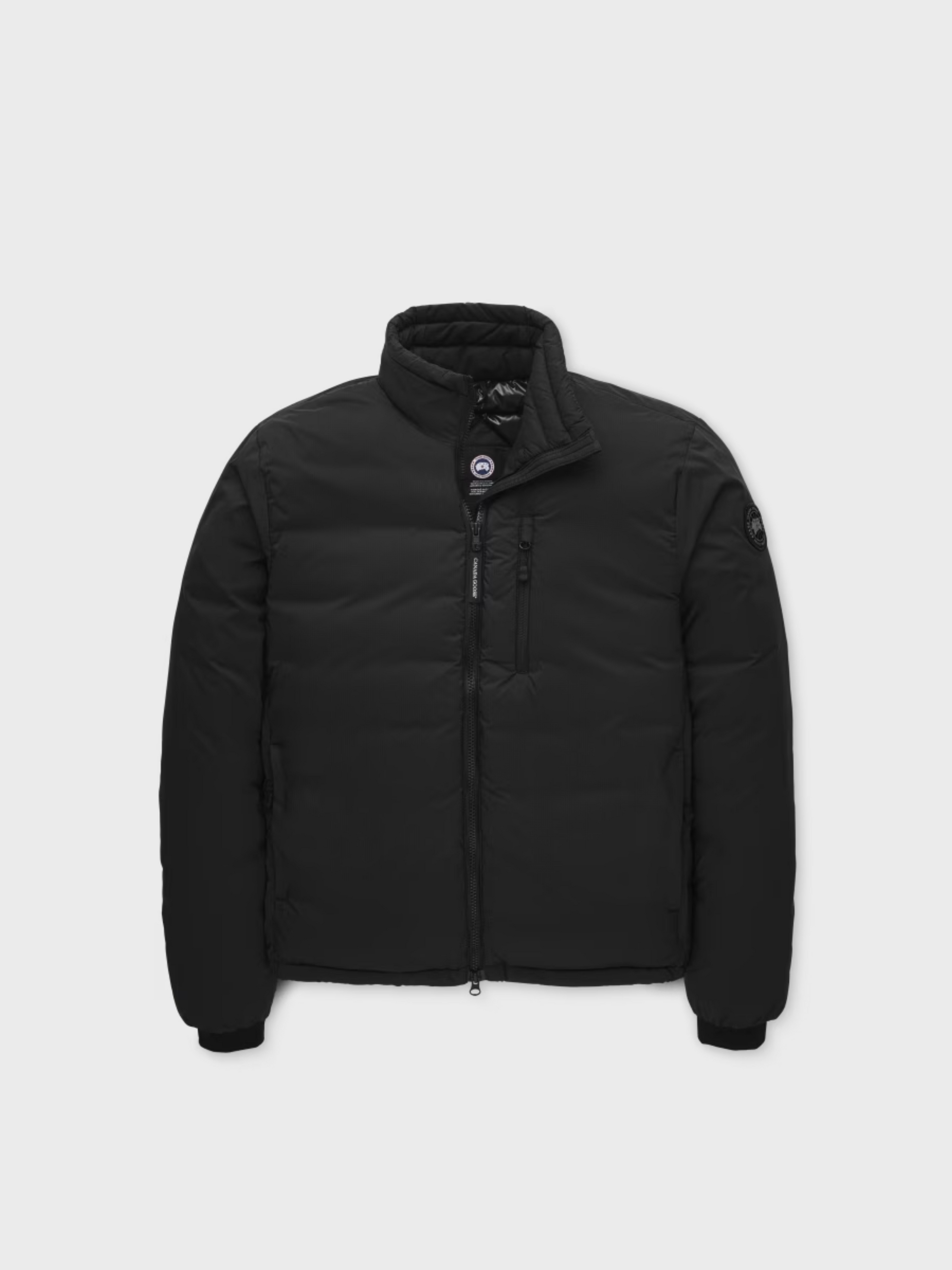 Canada Goose Lodge R Black Disc Jacket Black SS24-Men's Coats-Brooklyn-Vancouver-Yaletown-Canada