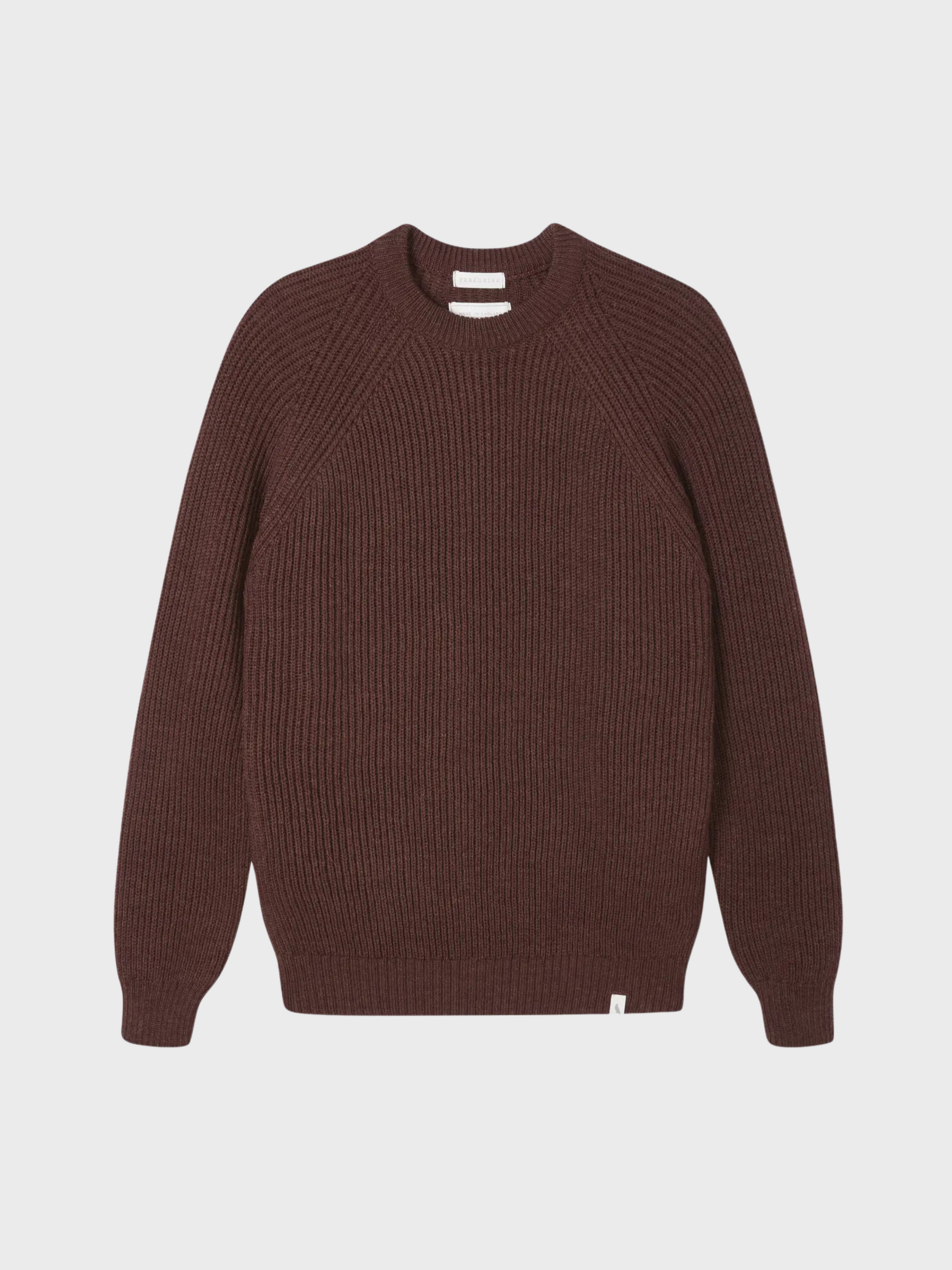 Peregrine Sweater Ford Crew Shiraz-Men's Sweaters-Brooklyn-Vancouver-Yaletown-Canada