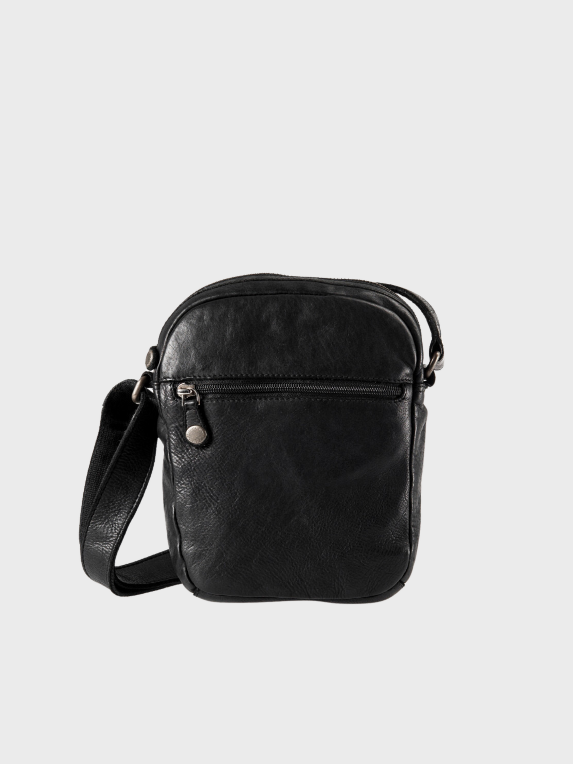 Aunts & Uncles Bags Van Dyke Crossover Bag Charcoal Black-Men's Bags-Brooklyn-Vancouver-Yaletown-Canada