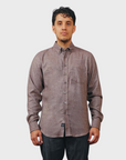 Outclass Shirt Twill Flannel Hazel-Men's Shirts-S-Brooklyn-Vancouver-Yaletown-Canada