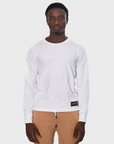 Frere Du Nord Long Sleeve T Shirt White-Men's T-Shirts-Brooklyn-Vancouver-Yaletown-Canada