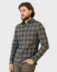 Kato Shirt The Ripper LS Triple Lowtwist Slate Gray-Men's Shirts-Brooklyn-Vancouver-Yaletown-Canada