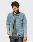 Kato The Blade 10.5 Oz Jean Jacket Jimmy Indigo-Men's Jackets-Brooklyn-Vancouver-Yaletown-Canada