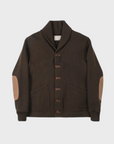 Dehen Shawl Sweater Coat 2.0 Brown FW24-Men's Sweaters-Brooklyn-Vancouver-Yaletown-Canada