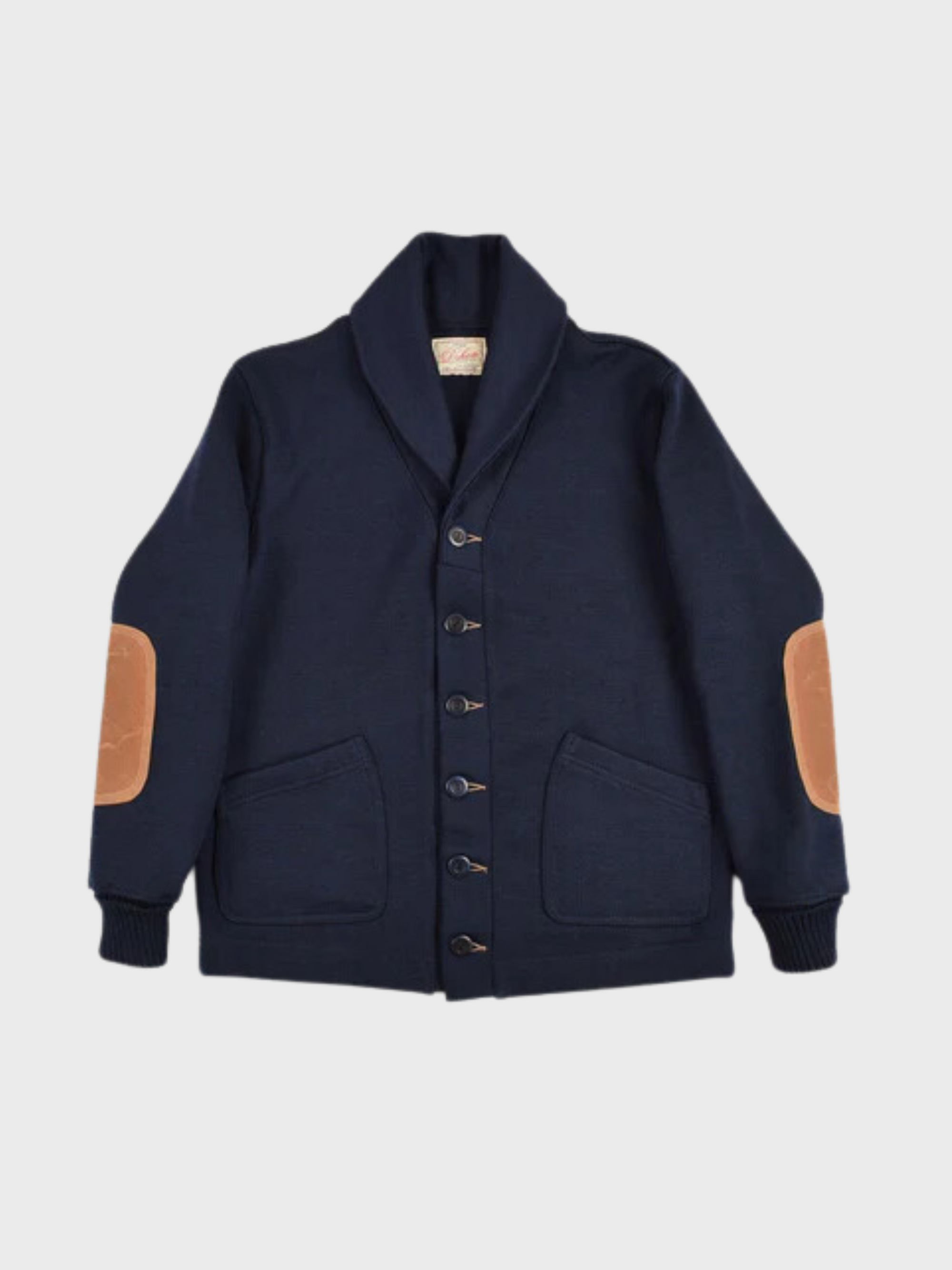 Dehen Shawl Sweater Coat 2.0 Dark Navy FW24-Men's Sweaters-Brooklyn-Vancouver-Yaletown-Canada