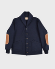 Dehen Shawl Sweater Coat 2.0 Dark Navy FW24-Men's Sweaters-Brooklyn-Vancouver-Yaletown-Canada