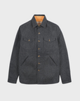 Dehen Over Shirt Crissman LW Charcoal FW24-Men's Jackets-Brooklyn-Vancouver-Yaletown-Canada