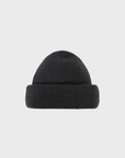 Dehen Wool Knit Watch Cap Dark Charcoal FW24-Men's Accessories-Brooklyn-Vancouver-Yaletown-Canada