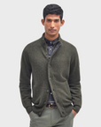 Barbour Essential Patch Zip Through Jumper Seaweed-Men's Sweaters-Brooklyn-Vancouver-Yaletown-Canada