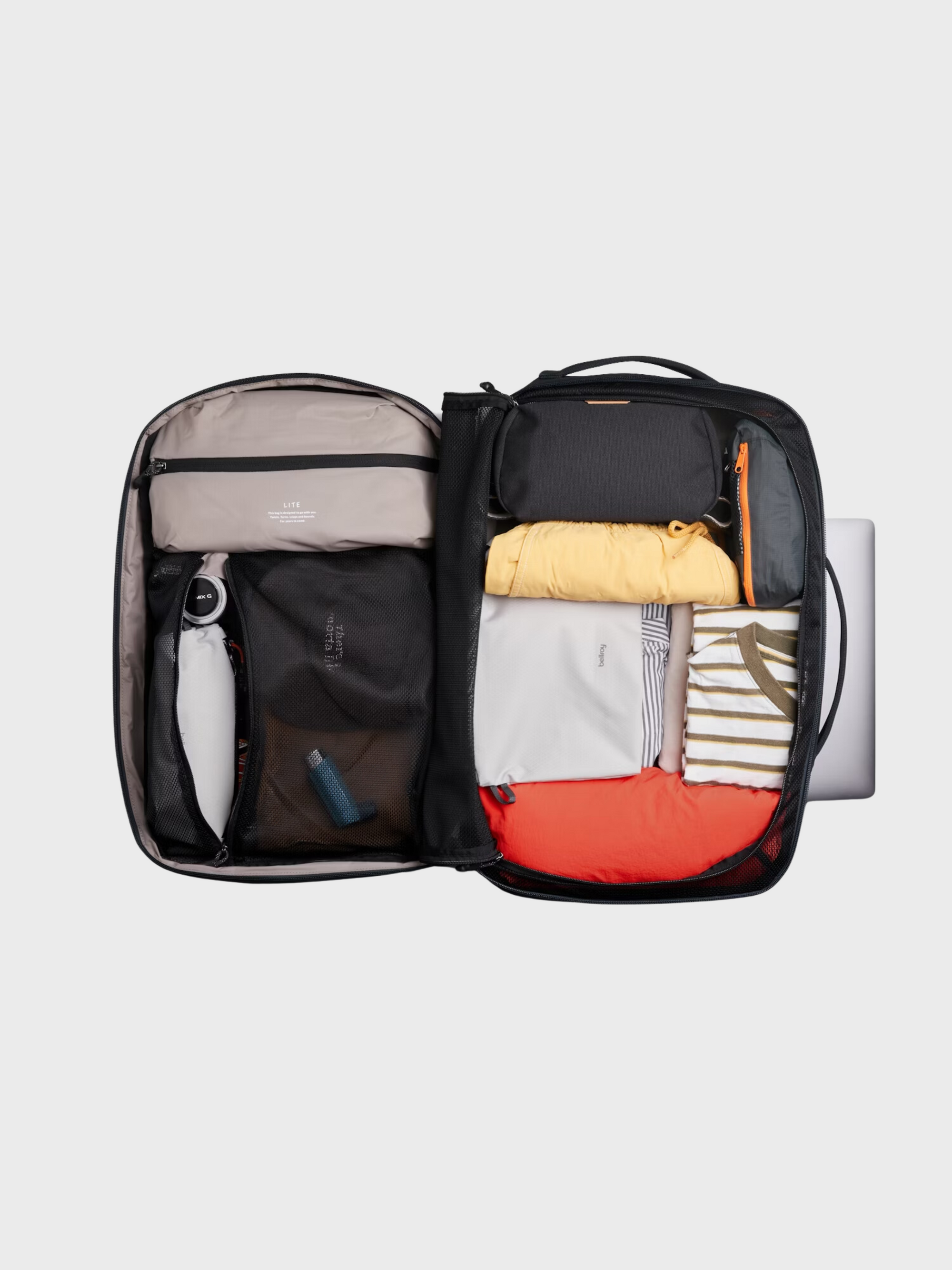 Bellroy Lite Travel Pack 38L Black-Men's Bags-Brooklyn-Vancouver-Yaletown-Canada