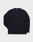 34 Heritage LS Henley Navy-Men's T-Shirts-Brooklyn-Vancouver-Yaletown-Canada