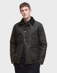 Barbour Bedale Wax Coat - Check Dundee-Men's Coats-Brooklyn-Vancouver-Yaletown-Canada