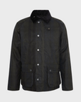 Barbour Bedale Wax Coat - Check Dundee-Men's Coats-Brooklyn-Vancouver-Yaletown-Canada