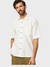 Peregrine Beach Shirt SS White Stripe-Men's Shirts-Brooklyn-Vancouver-Yaletown-Canada