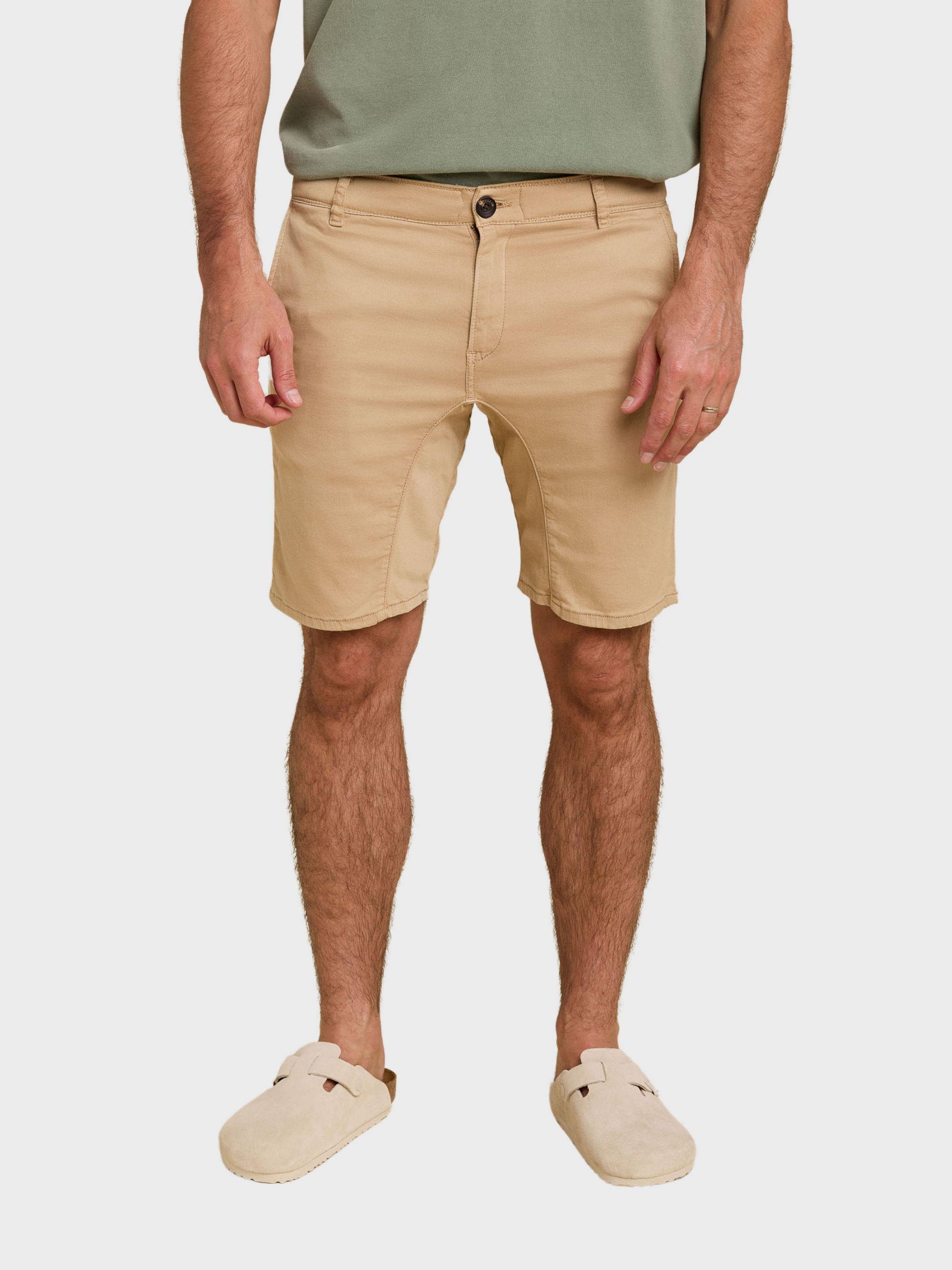 Pullin Dening Chino Short Biscotti-Men's Shorts-Brooklyn-Vancouver-Yaletown-Canada