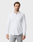 34 Heritage Diamond Dot Shirt White SS24-Men's Shirts-S-Brooklyn-Vancouver-Yaletown-Canada