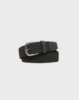 34 Heritage Elastic Belt Grey SS24-Men's Belts-Brooklyn-Vancouver-Yaletown-Canada