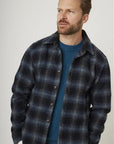 Peregrine Wool Overshirt Storm FW23-Men's Shirts-Yaletown-Vancouver-Surrey-Canada