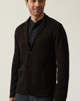 34 Heritage Blazer Double Face Black-Men's Blazer-Brooklyn-Vancouver-Yaletown-Canada