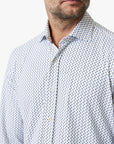 34 Heritage Ocean Dot Shirt White SS24-Men's Shirts-Brooklyn-Vancouver-Yaletown-Canada