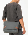 Aunts & Uncles Bags Matsumoto Messenger Bag Gravity Grey-Men's Bags-Brooklyn-Vancouver-Yaletown-Canada