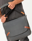 Aunts & Uncles Bags Matsumoto Messenger Bag Gravity Grey-Men's Bags-Brooklyn-Vancouver-Yaletown-Canada