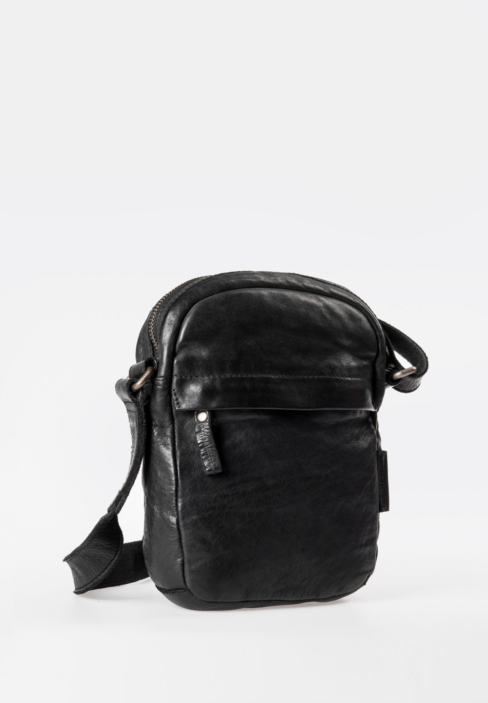 Aunts & Uncles Bags Van Dyke Crossover Bag Charcoal Black-Men's Bags-Brooklyn-Vancouver-Yaletown-Canada