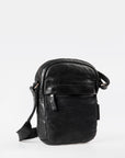 Aunts & Uncles Bags Van Dyke Crossover Bag Charcoal Black-Men's Bags-Brooklyn-Vancouver-Yaletown-Canada